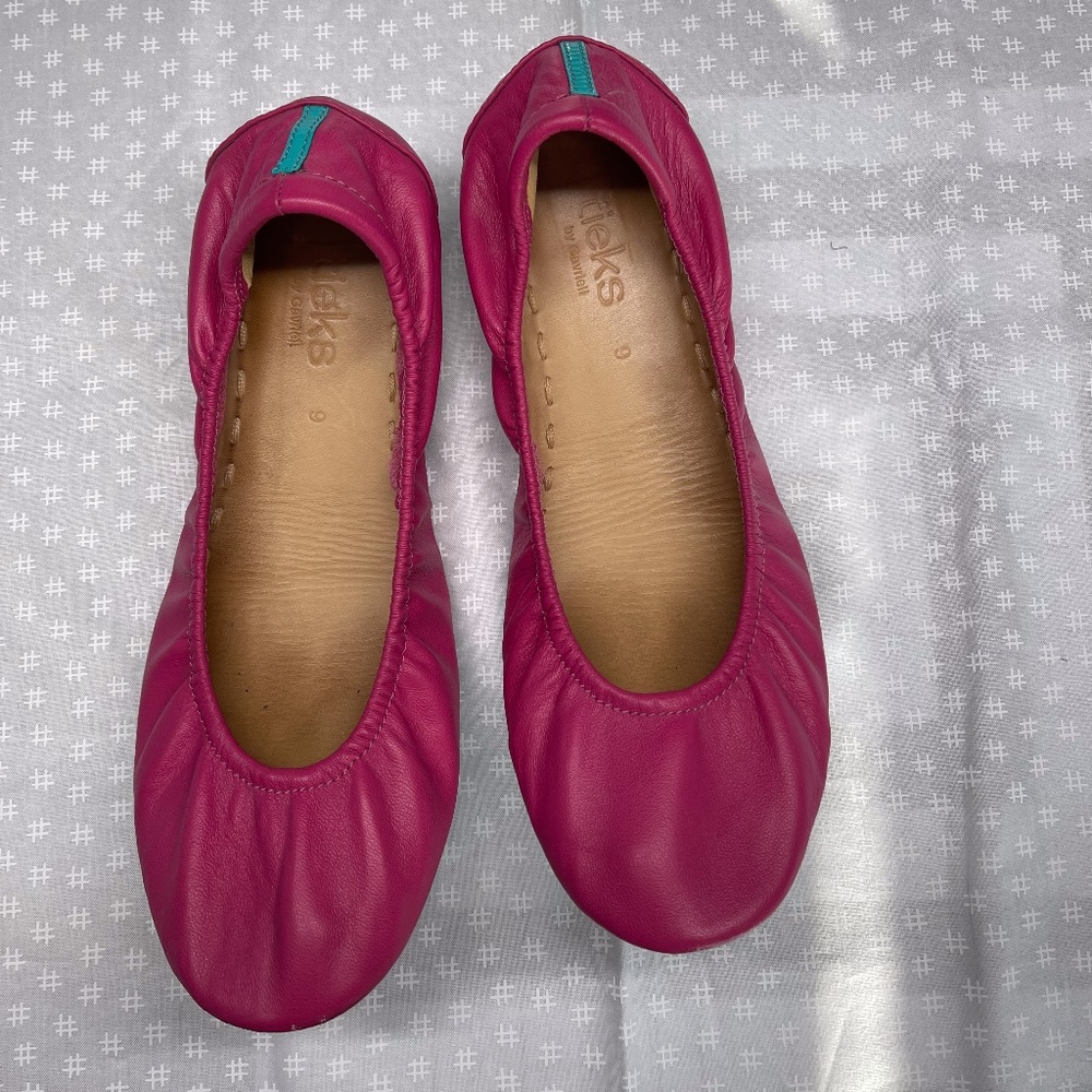 Tieks Fuchsia Size 9 Ballet Flats
